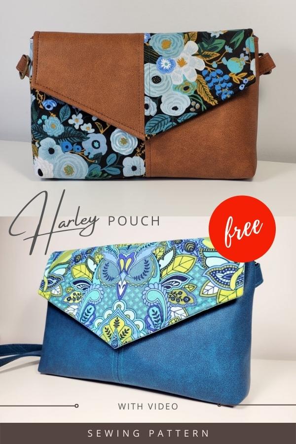 Harley Pouch FREE sewing pattern (with video)