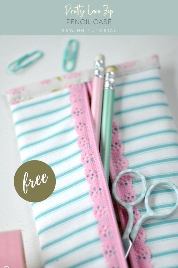 14 Pretty Pencil Pouch Sewing Patterns - All Free