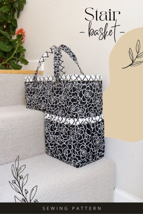 Stair Basket sewing pattern Sew Modern Bags
