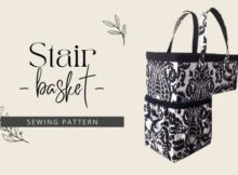 Stair Basket sewing pattern
