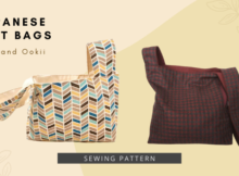 Japanese Knot Bags (Saki and Ookii) sewing patterns