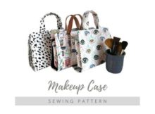 Makeup Case sewing pattern