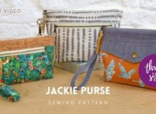 Jackie Purse sewing pattern (3 sizes plus video)