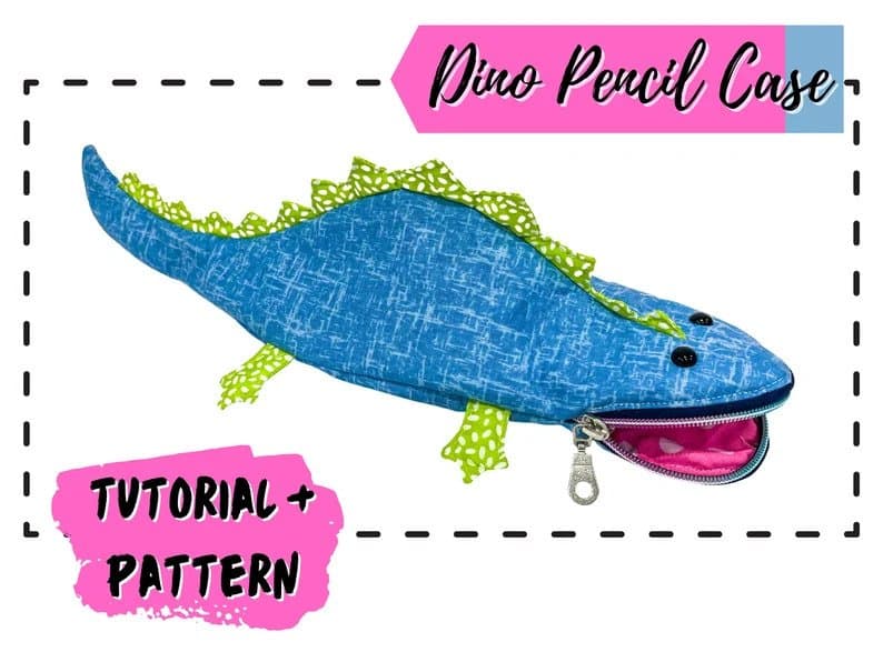 Fish Pencil Holder PDF INSTANT DOWNLOAD Sewing Pattern 