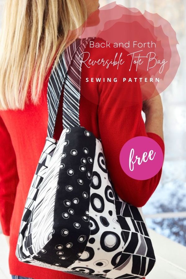 Laney Reversible Hobo Bag FREE sewing pattern - Sew Modern Bags