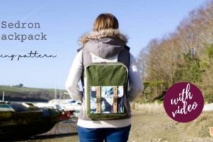 Sedron Backpack sewing pattern (with video)