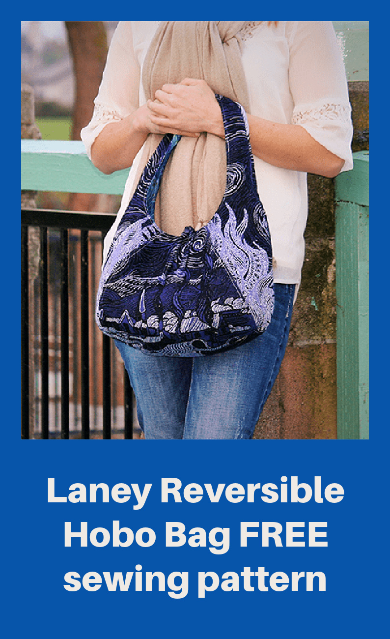 FREE Reversible Hobo Bag Patterns (12 designs)