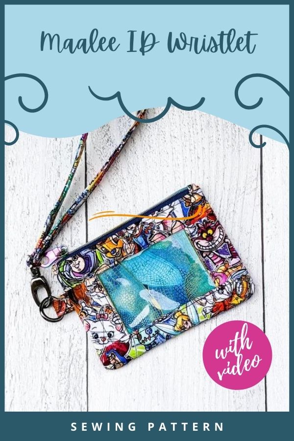 Maalee ID Wristlet sewing pattern (with video)