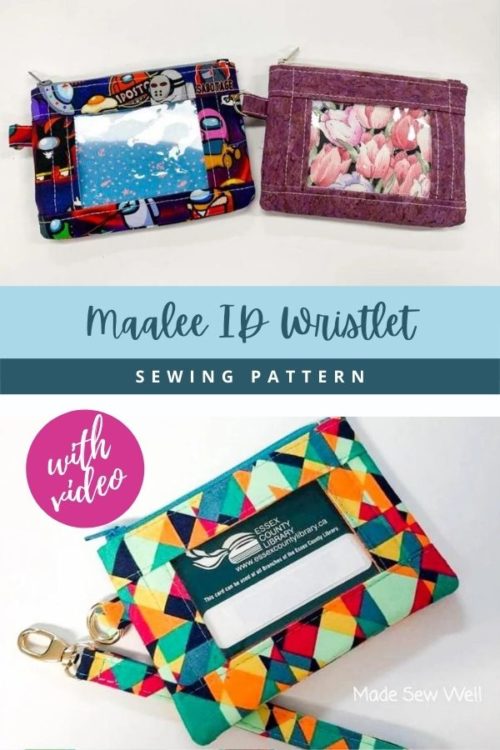 Maalee ID Wristlet sewing pattern (with video) - Sew Modern Bags