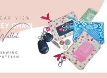 Clear View ID Key Chain Wallet sewing pattern