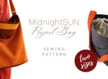 MidnightSUN Project Bag sewing pattern (2 sizes)