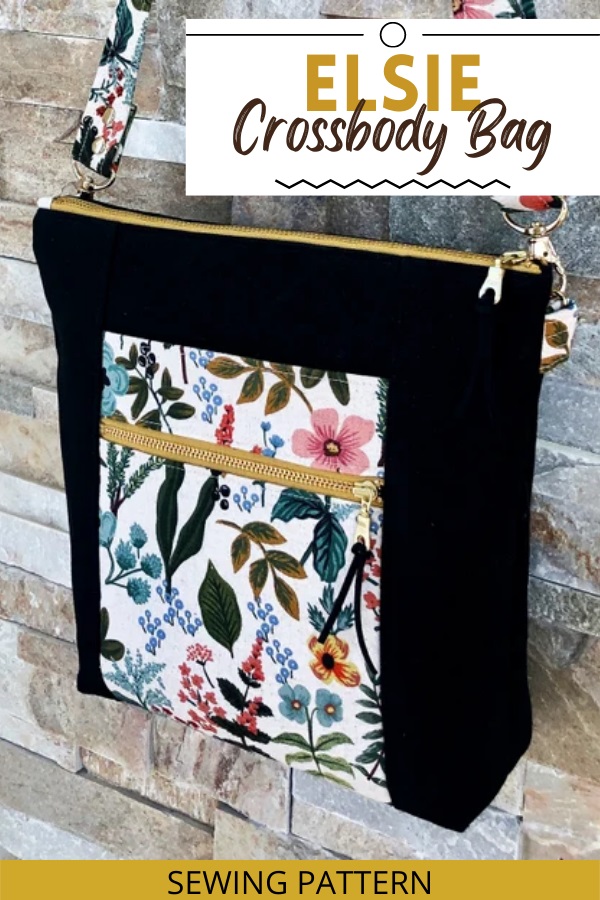 Elsie Crossbody Bag sewing pattern