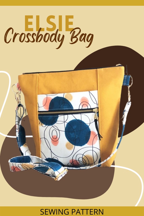 Mini Crossbody Bag Cell Phone sewing pattern - Sew Modern Bags