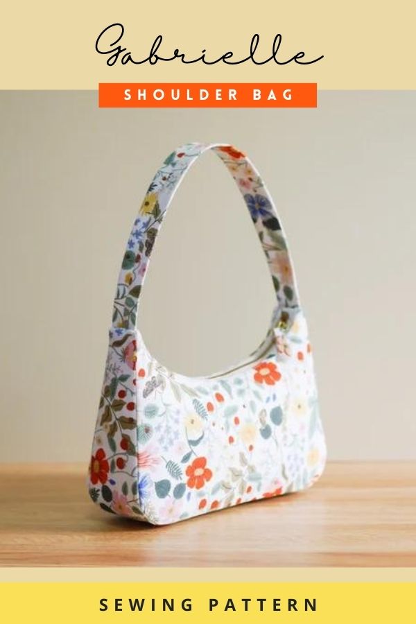 Simple Shoulder Bag sewing pattern from Bodobo Bags Ticklegrass