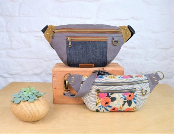 Hipster Pouch (2 sizes with video) sewing pattern