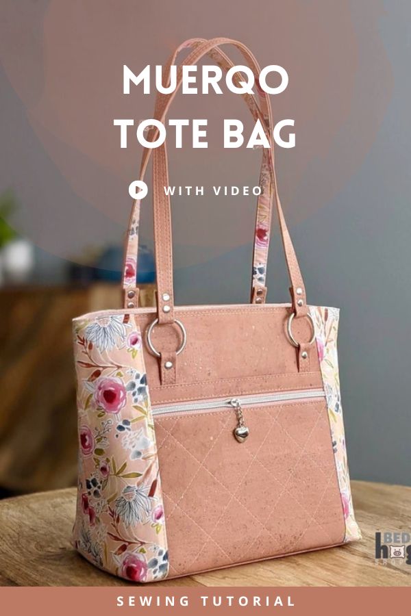 The Roadie Mini Tote Bag (+ video) - Sew Modern Bags