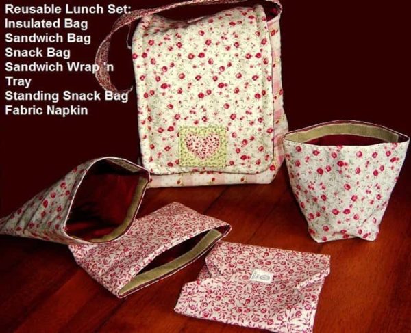 Picnic Lunch Set (Eco Friendly) sewing pattern
