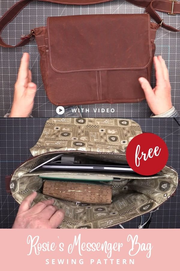 Make Your Own // Handmade Leather Satchel // PDF Pattern Pack Make Along -  YouTube