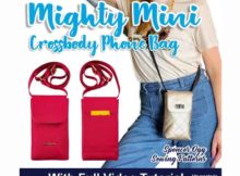 The Mighty Mini Crossbody Phone Bag (with video)