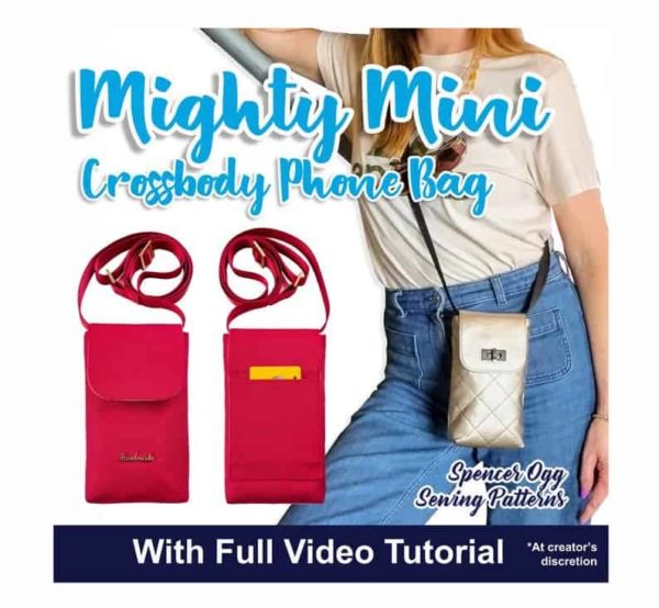 The Mighty Mini Crossbody Phone Bag (with video)