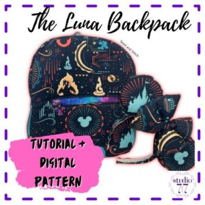 The Luna Backpack sewing pattern (with video)