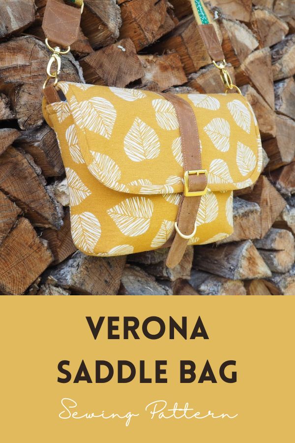 Verona Saddle Bag sewing pattern