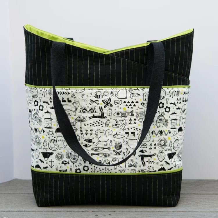 Tiger Lily Tote PDF Pattern – SewFlo Sewing