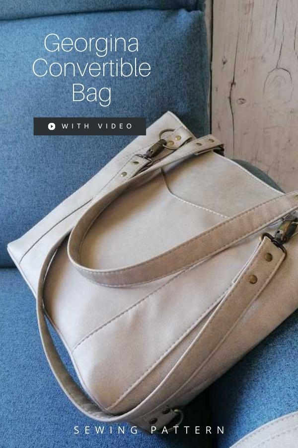 4.1 Speedy Convertible Bag sewing pattern - Sew Modern Bags