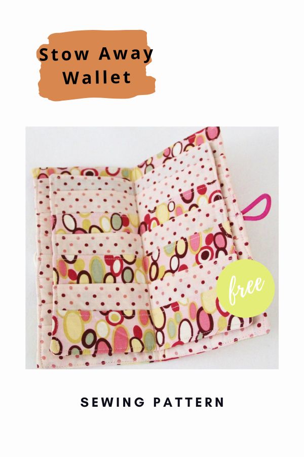 Stow Away Wallet sewing pattern - Sew Modern Bags
