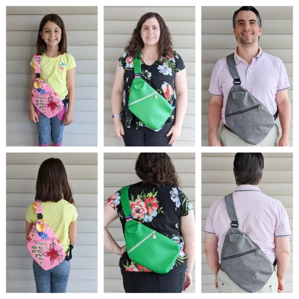 Slimline Sling Bag sewing pattern