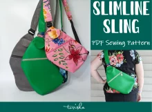 Slimline Sling Bag sewing pattern