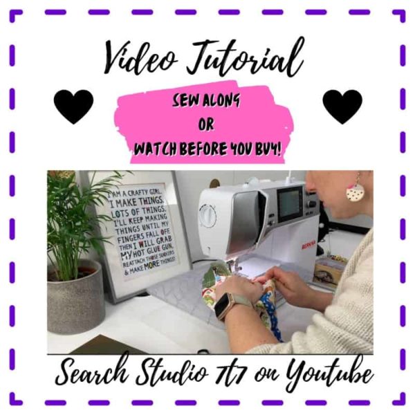 Valentina Heart Box (with video) sewing pattern