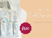 Craft Organizer Bag FREE sewing tutorial