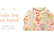 Boston Bag and Satchel sewing pattern