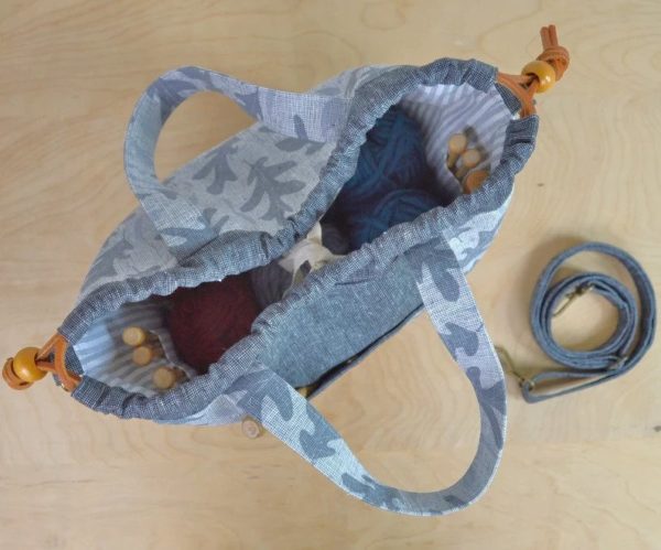 Maxine Project Tote Bag (3 sizes) sewing pattern