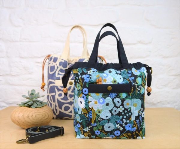 Maxine Project Tote Bag (3 sizes) sewing pattern