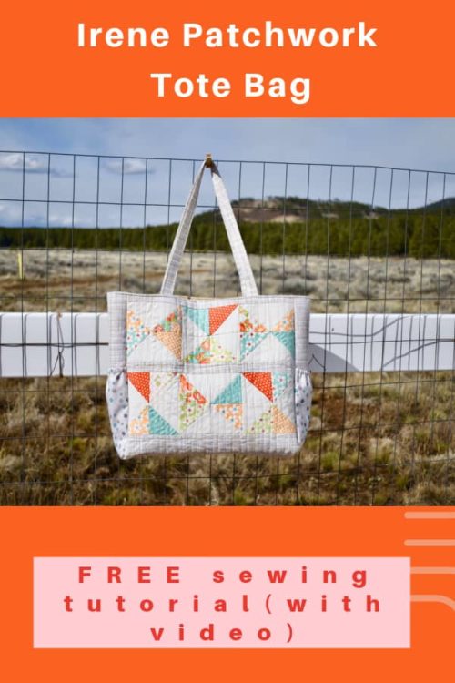 Irene Patchwork Tote Bag FREE sewing tutorial (with video) - Sew Modern ...