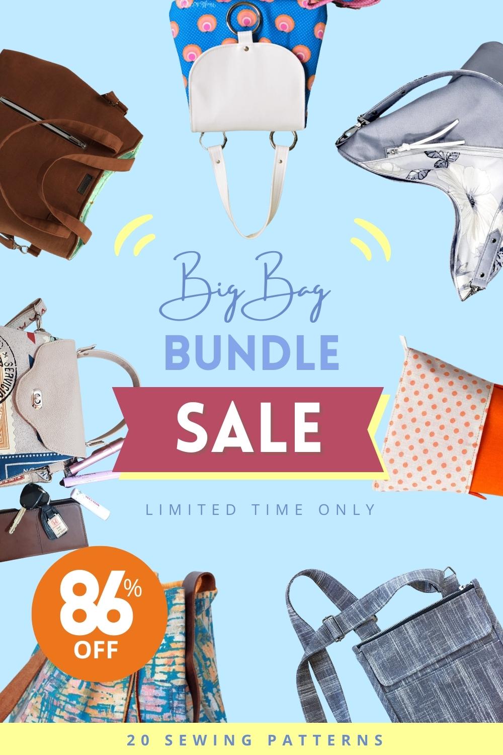 Big Bag Bundle sale limited time offer Sew Modern Bags