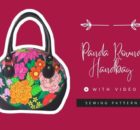 Panda Round Handbag sewing pattern (with video)