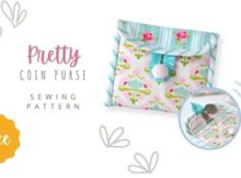 Pretty Coin Purse FREE sewing pattern