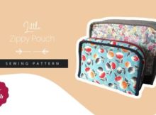 Little Zippy Pouch sewing pattern (2 sizes)