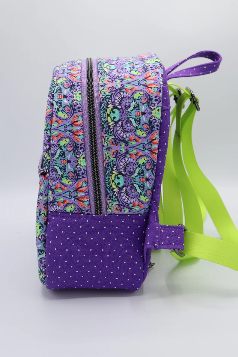 digital a day in the park backpack tote sewing pattern