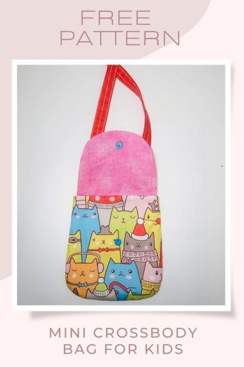 Mini Crossbody Bag for kids FREE sewing pattern (with video) Sew