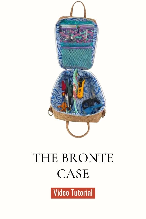 The Bronte Case sewing pattern (with video)