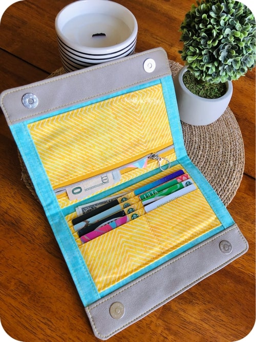 Beachcomber Large Wallet and Beachcomber Folio sewing pattern (2 ...