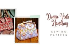 Donna Vintage Handbag sewing pattern