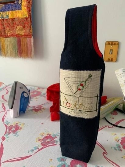 Eva Wine Carrier sewing pattern