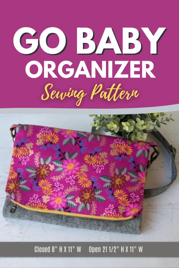 Go Baby Organizer sewing pattern (with video)