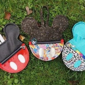 Souris Pouch sewing pattern