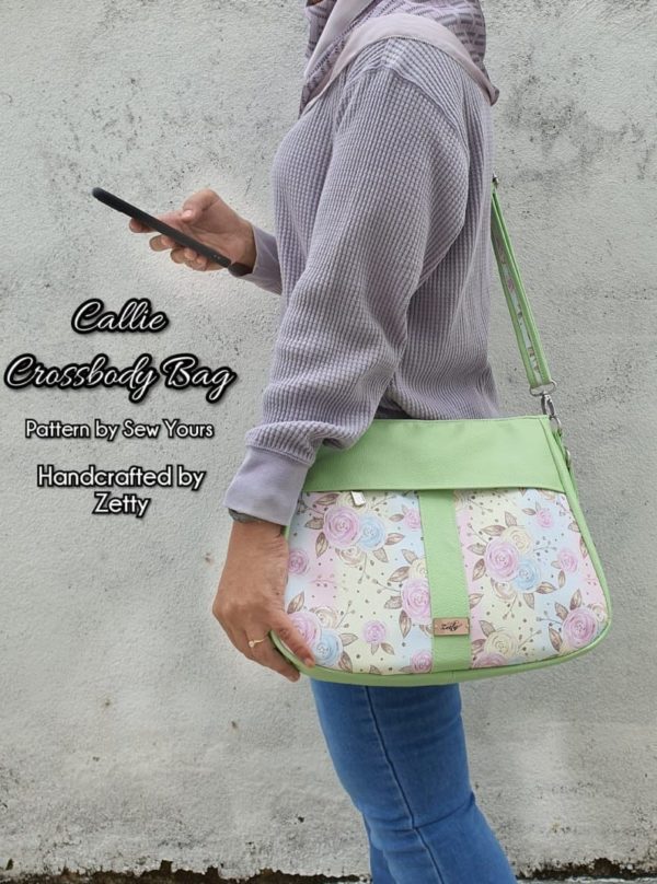 The Callie Crossbody Bag sewing pattern